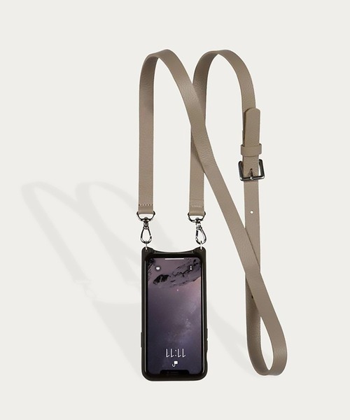スマホケース/カバー 【BANDOLIER】HAILEY SIDE SLOT GREIGE iPhone14