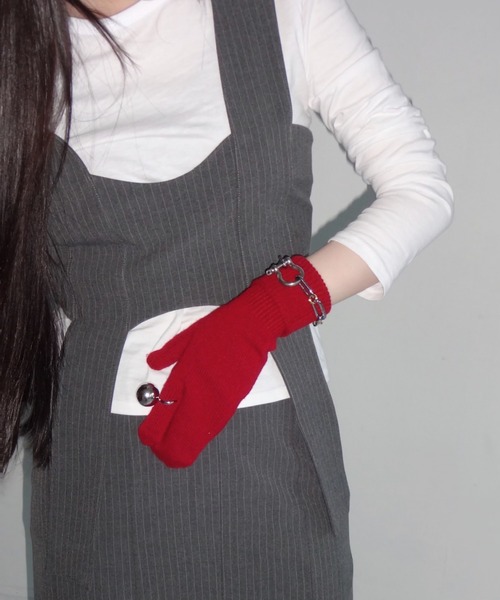 musubore（ムスボレ）の「industrial bracelet / インダストリアルブレスレット（ブレスレット・レディース・ゴールド/シルバー・M/L）」の6枚目の写真