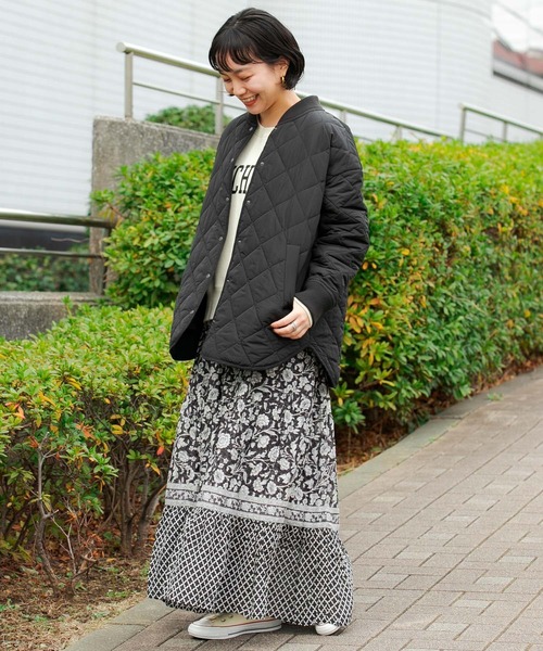 URBAN RESEARCH Sonny Label（アーバンリサーチサニーレーベル）の「キルティングブルゾン（ブルゾン・レディース・ブラック/ホワイト系その他・FREE）」の15枚目の写真