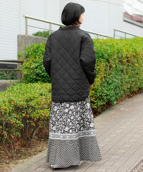 URBAN RESEARCH Sonny Label（アーバンリサーチサニーレーベル）の「キルティングブルゾン（ブルゾン・レディース・ブラック/ホワイト系その他・FREE）」の16枚目の写真