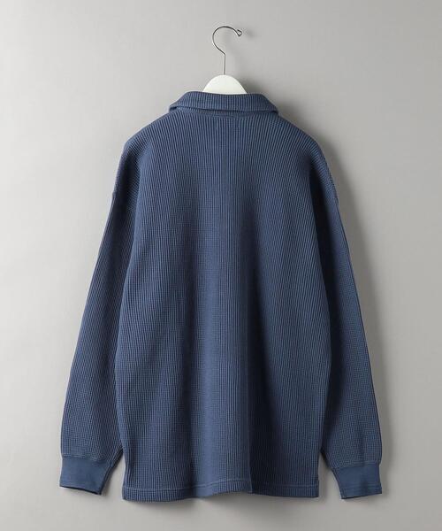 BEAUTY&YOUTH UNITED ARROWS(ビューティーアンドユースユナイテッドアローズ)の「ヘビー サーマル ポロシャツ(ポロシャツ・メンズ・ダークグレー/ロイヤルブルー/オフホワイト・M/L/S/XL)」の15枚目の写真