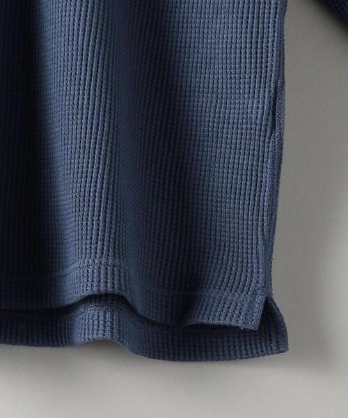 BEAUTY&YOUTH UNITED ARROWS(ビューティーアンドユースユナイテッドアローズ)の「ヘビー サーマル ポロシャツ(ポロシャツ・メンズ・ダークグレー/ロイヤルブルー/オフホワイト・M/L/S/XL)」の18枚目の写真