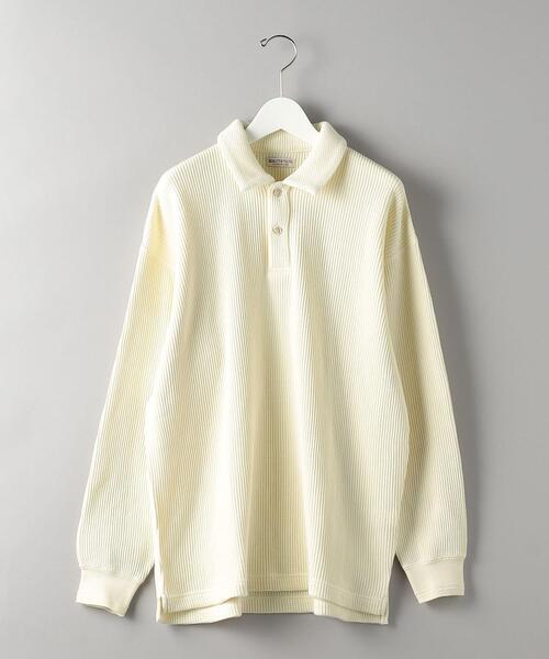 BEAUTY&YOUTH UNITED ARROWS(ビューティーアンドユースユナイテッドアローズ)の「ヘビー サーマル ポロシャツ(ポロシャツ・メンズ・ダークグレー/ロイヤルブルー/オフホワイト・M/L/S/XL)」の20枚目の写真