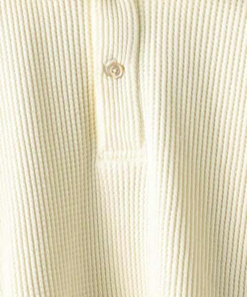 BEAUTY&YOUTH UNITED ARROWS(ビューティーアンドユースユナイテッドアローズ)の「ヘビー サーマル ポロシャツ(ポロシャツ・メンズ・ダークグレー/ロイヤルブルー/オフホワイト・M/L/S/XL)」の21枚目の写真