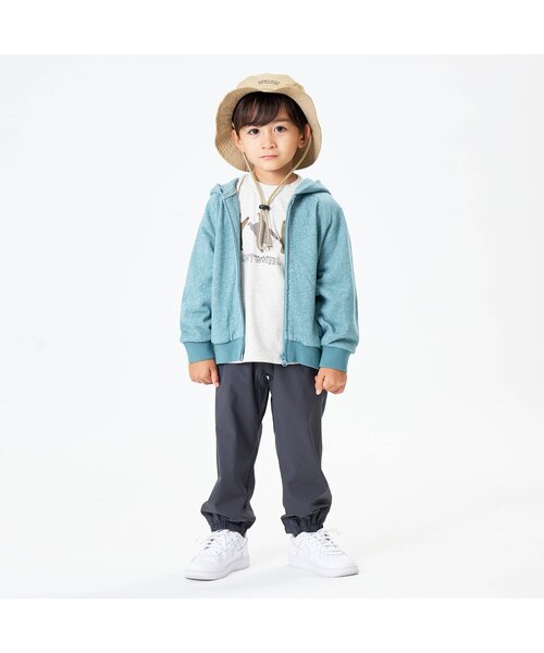 F.O.KIDS（エフオーキッズ）の「【防汚加工】FOR PARK TEE　OEKAKI（Tシャツ/カットソー・キッズ・アイボリー/サックスブルー/オレンジ・95/140/90/130/80/100/110/120）」の4枚目の写真