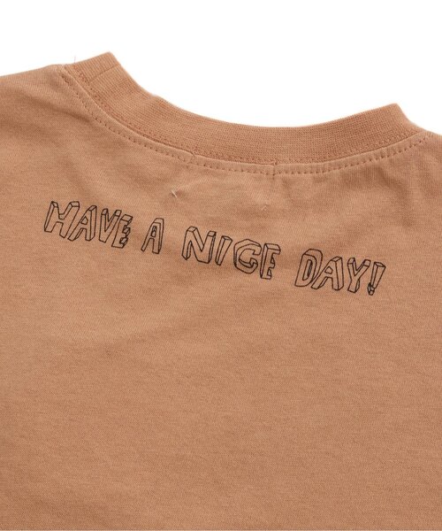 F.O.KIDS（エフオーキッズ）の「【防汚加工】FOR PARK TEE　OEKAKI（Tシャツ/カットソー・キッズ・アイボリー/サックスブルー/オレンジ・95/140/90/130/80/100/110/120）」の9枚目の写真