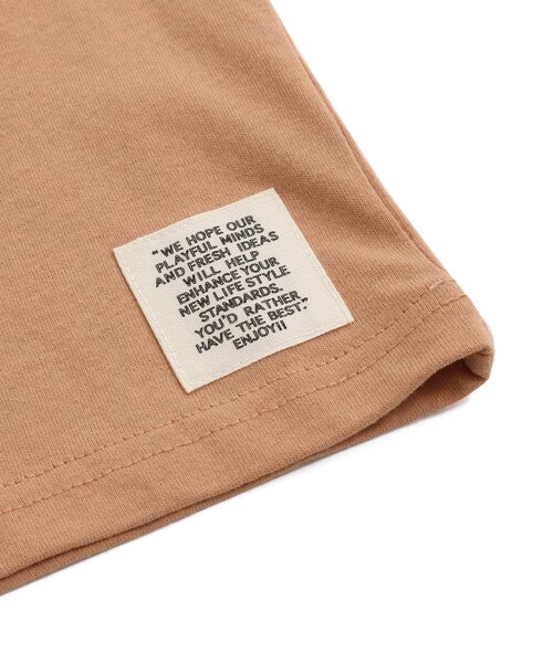 F.O.KIDS（エフオーキッズ）の「【防汚加工】FOR PARK TEE　OEKAKI（Tシャツ/カットソー・キッズ・アイボリー/サックスブルー/オレンジ・95/140/90/130/80/100/110/120）」の17枚目の写真