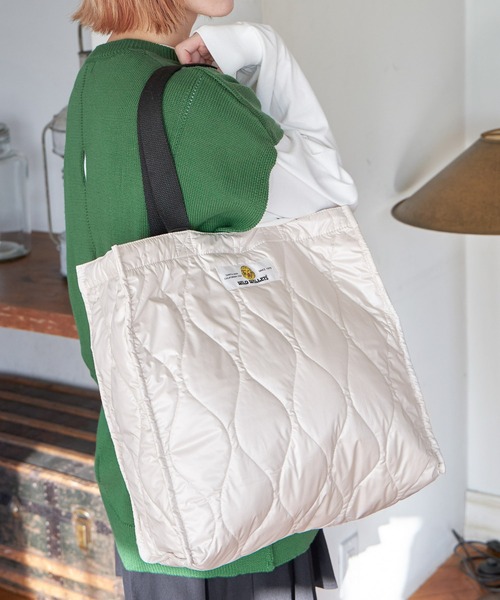 PAGEBOY（ページボーイ）の「PAGEBOYLIM/WWビックトート（トートバッグ・レディース・ブラック/オフホワイト/グリーン・FREE）」の5枚目の写真