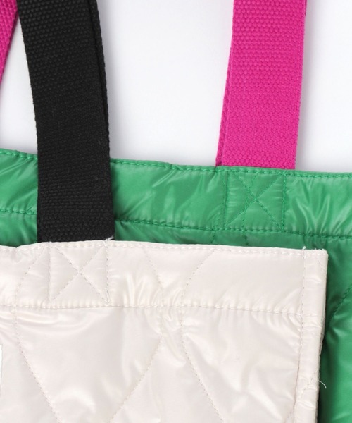 PAGEBOY（ページボーイ）の「PAGEBOYLIM/WWビックトート（トートバッグ・レディース・ブラック/オフホワイト/グリーン・FREE）」の19枚目の写真