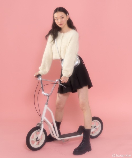 Heather（ヘザー）の「Esther Kim×Heather キラキラカーディガン