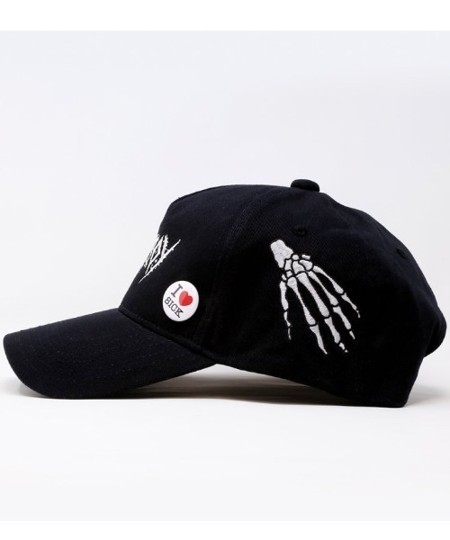 AZS TOKYO（アザストーキョー）の「AZS TOKYO/アザストーキョー/SICK BOY CAP（キャップ・レディース・ブラック・F）」の5枚目の写真