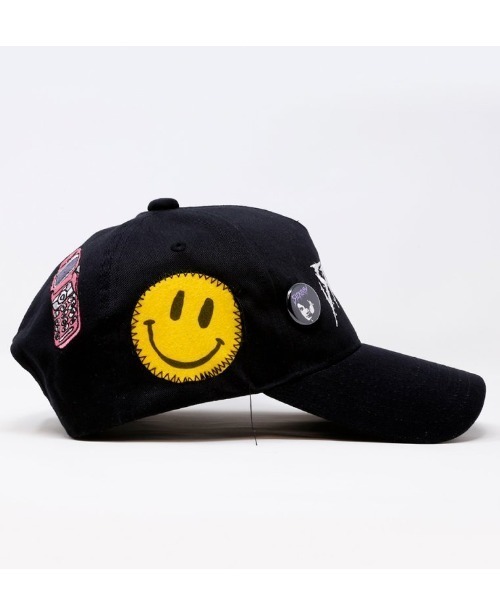AZS TOKYO（アザストーキョー）の「AZS TOKYO/アザストーキョー/SICK BOY CAP（キャップ・レディース・ブラック・F）」の6枚目の写真