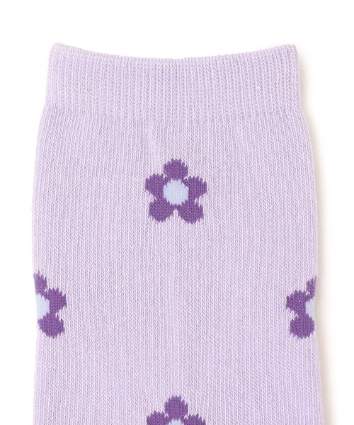 SHIPS（シップス）の「SHIPS KIDS:デイジー ソックス（ソックス/靴下・キッズ・オフホワイト/イエロー/ライトパープル/ミント/ライトブルー・SMALL/MEDIUM/LARGE/X-SMALL）」の8枚目の写真