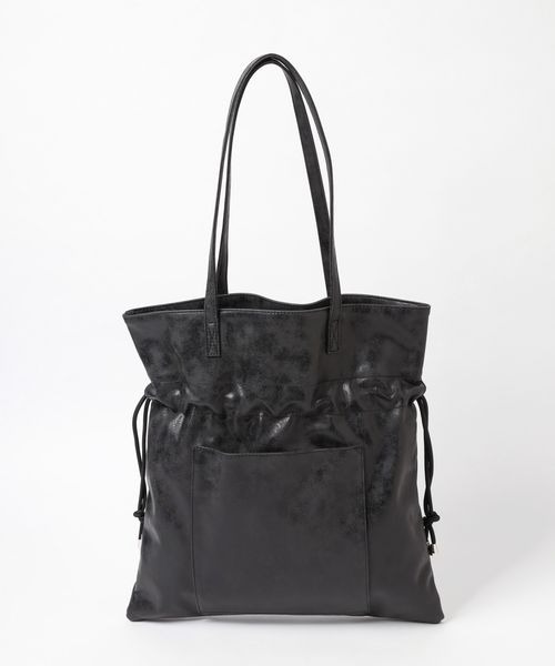 mysty woman（ミスティウーマン）の「シャイニートートBAG 187208（トートバッグ・レディース・シルバー/ブラック・FREE）」の13枚目の写真