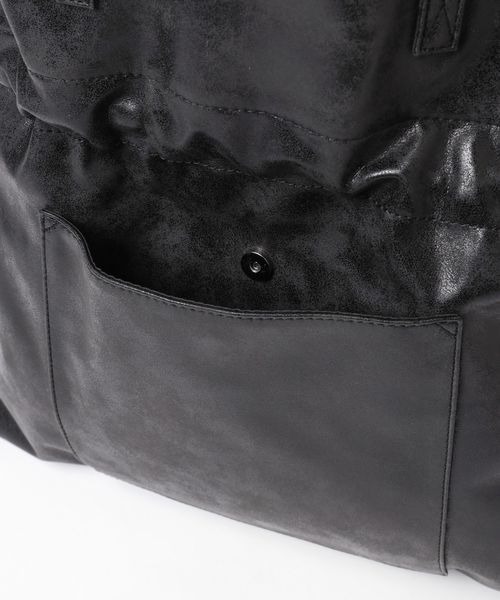 mysty woman（ミスティウーマン）の「シャイニートートBAG 187208（トートバッグ・レディース・シルバー/ブラック・FREE）」の9枚目の写真