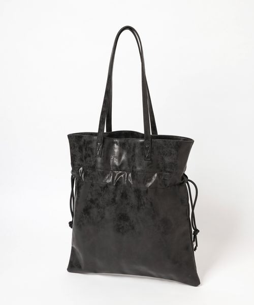 mysty woman（ミスティウーマン）の「シャイニートートBAG 187208（トートバッグ・レディース・シルバー/ブラック・FREE）」の16枚目の写真