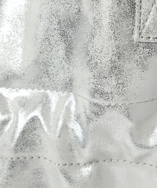 mysty woman（ミスティウーマン）の「シャイニートートBAG 187208（トートバッグ・レディース・シルバー/ブラック・FREE）」の5枚目の写真