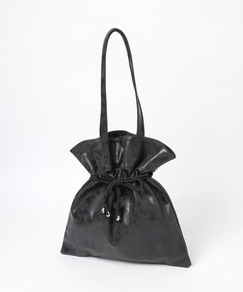 mysty woman（ミスティウーマン）の「シャイニートートBAG 187208（トートバッグ・レディース・シルバー/ブラック・FREE）」の10枚目の写真