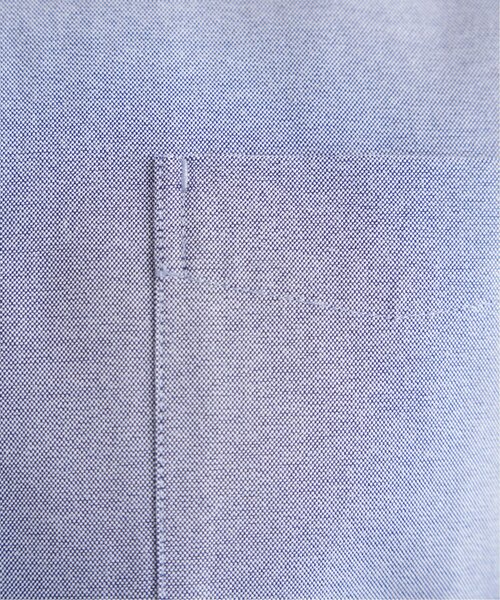 ikka（イッカ）の「【シワ軽減／吸水速乾】イージーケアオックスボタンダウンシャツ（シャツ/ブラウス・メンズ・ホワイト/ネイビー/スカイブルー/ピンク/グリーン・S/M/XL/L）」の16枚目の写真