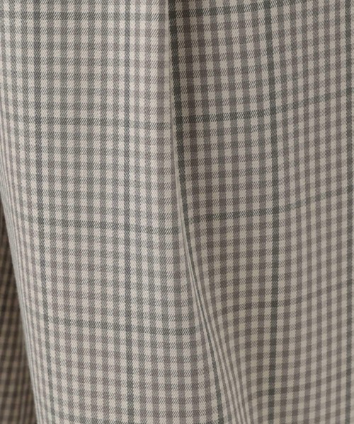 BAYFLOW(ベイフロー)の「T/Rチェッククロップドパンツ(その他パンツ・メンズ・グレー/ベージュ・MEDIUM/LARGE)」の5枚目の写真