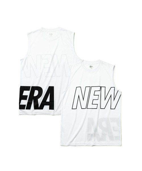 NEW ERA(ニューエラ)の「【ZOZOTOWN限定展開】NEW ERA/ニューエラ/NEW ERA PERFORMANCE/ニューエラパフォーマンス 吸水速乾 UVカット タンクトップ 13516821/13516822/13516823(タンクトップ・メンズ・ブラック/ホワイト/エメラルド・M/L/XL/XXL)」の2枚目の写真