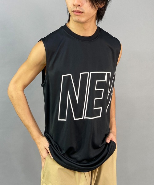 NEW ERA(ニューエラ)の「【ZOZOTOWN限定展開】NEW ERA/ニューエラ/NEW ERA PERFORMANCE/ニューエラパフォーマンス 吸水速乾 UVカット タンクトップ 13516821/13516822/13516823(タンクトップ・メンズ・ブラック/ホワイト/エメラルド・M/L/XL/XXL)」の20枚目の写真