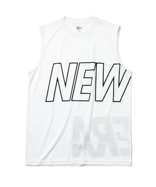 NEW ERA(ニューエラ)の「【ZOZOTOWN限定展開】NEW ERA/ニューエラ/NEW ERA PERFORMANCE/ニューエラパフォーマンス 吸水速乾 UVカット タンクトップ 13516821/13516822/13516823(タンクトップ・メンズ・ブラック/ホワイト/エメラルド・M/L/XL/XXL)」の4枚目の写真