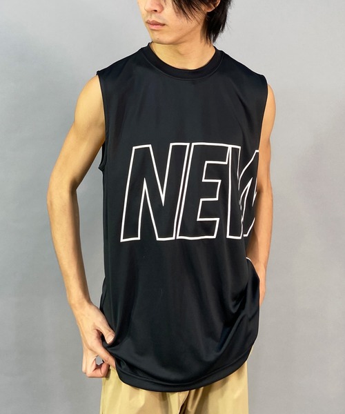 NEW ERA(ニューエラ)の「【ZOZOTOWN限定展開】NEW ERA/ニューエラ/NEW ERA PERFORMANCE/ニューエラパフォーマンス 吸水速乾 UVカット タンクトップ 13516821/13516822/13516823(タンクトップ・メンズ・ブラック/ホワイト/エメラルド・M/L/XL/XXL)」の17枚目の写真