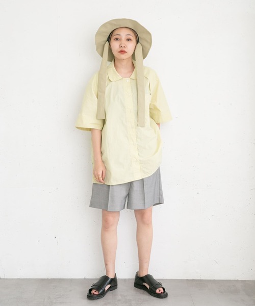 KBF(ケイビーエフ)の「リボン付きHAT(ハット・レディース・ブラック/カーキ・ONE)」の5枚目の写真