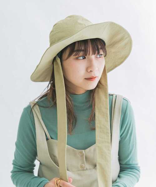 KBF(ケイビーエフ)の「リボン付きHAT(ハット・レディース・ブラック/カーキ・ONE)」の21枚目の写真