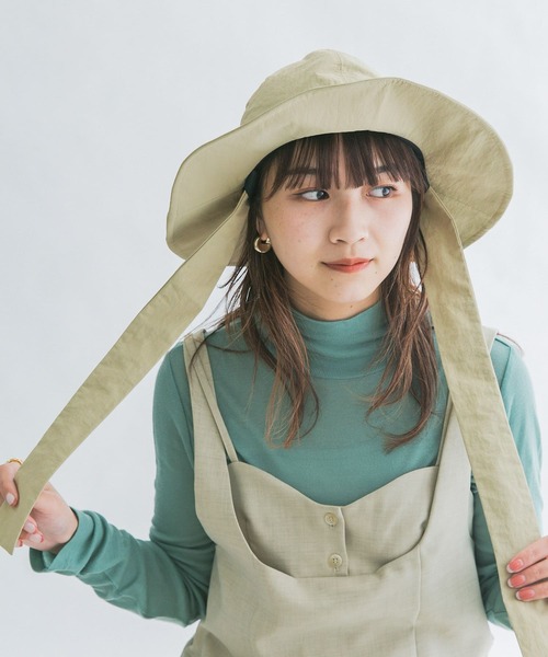 KBF(ケイビーエフ)の「リボン付きHAT(ハット・レディース・ブラック/カーキ・ONE)」の22枚目の写真