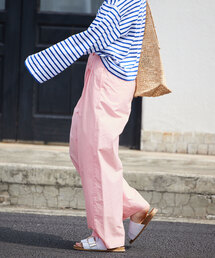 ポプリンタックカーブトラウザー