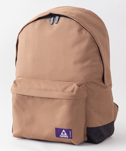 GERRY（ジェリー）の「【GERRY/ジェリー】REPREVE　撥水加工　デイパック　バックパック　ワンポイントブランドロゴ（バックパック/リュック・メンズ・チャコールグレー/ブラウン/ブラック・FREE）」の3枚目の写真