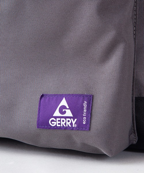 GERRY（ジェリー）の「【GERRY/ジェリー】REPREVE　撥水加工　デイパック　バックパック　ワンポイントブランドロゴ（バックパック/リュック・メンズ・チャコールグレー/ブラウン/ブラック・FREE）」の10枚目の写真