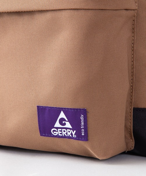 GERRY（ジェリー）の「【GERRY/ジェリー】REPREVE　撥水加工　デイパック　バックパック　ワンポイントブランドロゴ（バックパック/リュック・メンズ・チャコールグレー/ブラウン/ブラック・FREE）」の12枚目の写真