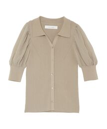 LAGUNAMOON | シャツカラードッキングニットプルオーバー(ニット/セーター)