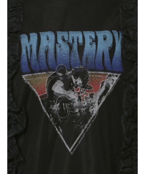 jouetie（ジュエティ）の「リメイクロックミニワンピース（ワンピース・レディース・ブラック/オフホワイト/グリーン・MEDIUM）」の17枚目の写真