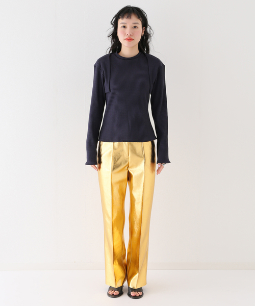 SEEALL 24SS シーオール レイヤードカットソー ロンT セール】【SEEALL