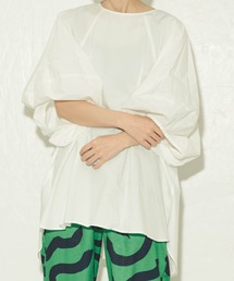 ottilie タックボリューム袖チュニック