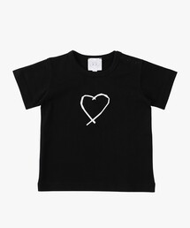 agnes b. | ベビー アイコニック コットン 半袖 Tシャツ "Sarajevo heart"(Tシャツ/カットソー)