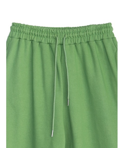 AMAIL(アマイル)の「Green tea pants(スウェットパンツ・レディース・グリーン/ブラック・FREE)」の5枚目の写真