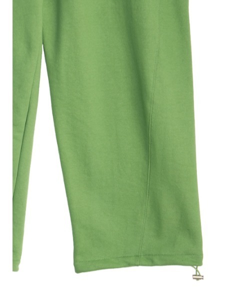 AMAIL(アマイル)の「Green tea pants(スウェットパンツ・レディース・グリーン/ブラック・FREE)」の7枚目の写真
