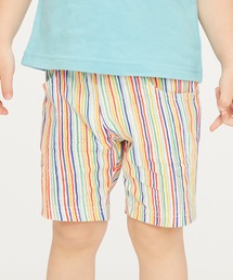 Moujonjon | レインボーストライプ５分丈ハーフパンツ(その他パンツ)