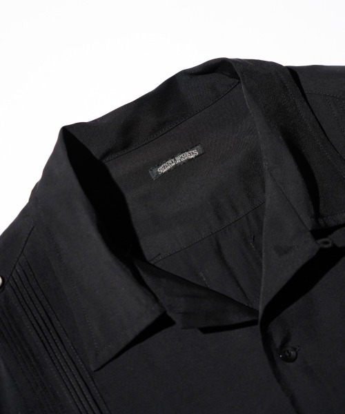 SUNNY  SPORTS（サニースポーツ）の「SUNNY SPORTS / サニースポーツ CUBAN SHIRT レーヨン キューバシャツ サマーシャツ（シャツ/ブラウス・メンズ・グリーン/ブラック/カーキ・LARGE/MEDIUM）」の14枚目の写真