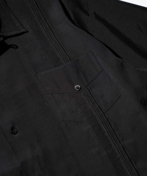 SUNNY  SPORTS（サニースポーツ）の「SUNNY SPORTS / サニースポーツ CUBAN SHIRT レーヨン キューバシャツ サマーシャツ（シャツ/ブラウス・メンズ・グリーン/ブラック/カーキ・LARGE/MEDIUM）」の16枚目の写真