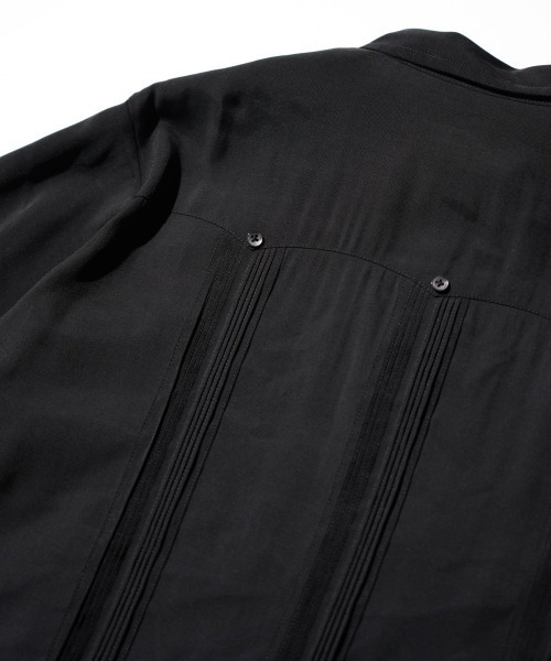 SUNNY  SPORTS（サニースポーツ）の「SUNNY SPORTS / サニースポーツ CUBAN SHIRT レーヨン キューバシャツ サマーシャツ（シャツ/ブラウス・メンズ・グリーン/ブラック/カーキ・LARGE/MEDIUM）」の22枚目の写真