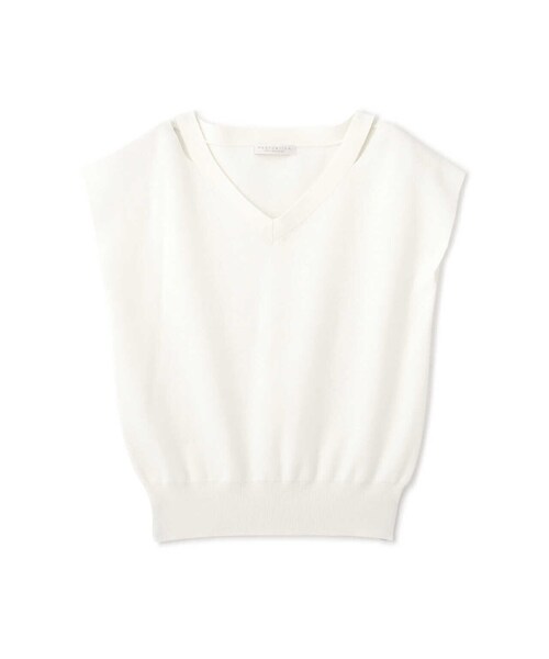 PROPORTION BODY DRESSING(プロポーションボディドレッシング)の「デコルテカットニット / 1213170502(ニット/セーター・レディース・ライトグリーン/ホワイト/ネイビー・FREE)」の12枚目の写真
