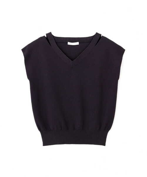PROPORTION BODY DRESSING(プロポーションボディドレッシング)の「デコルテカットニット / 1213170502(ニット/セーター・レディース・ライトグリーン/ホワイト/ネイビー・FREE)」の18枚目の写真