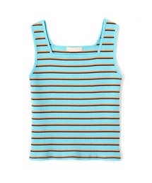 FREE'S MART | ◆マルチボーダースクエアネックタンク(タンクトップ)