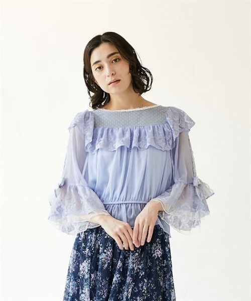 axes femme（アクシーズファム）の「パゴダスリーブ風トップス（T 